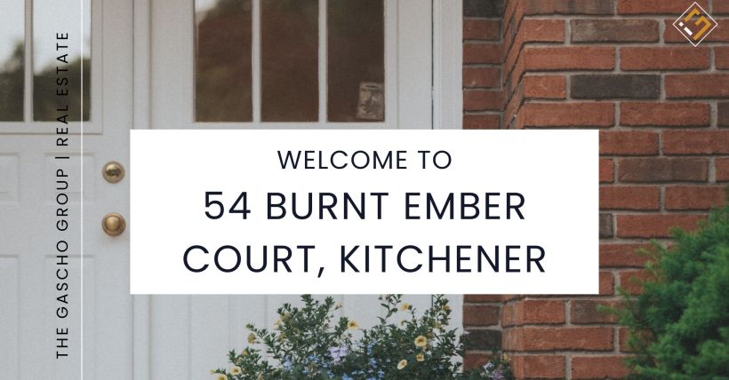Welcome to 54 Burnt Ember Court, Kitchener
